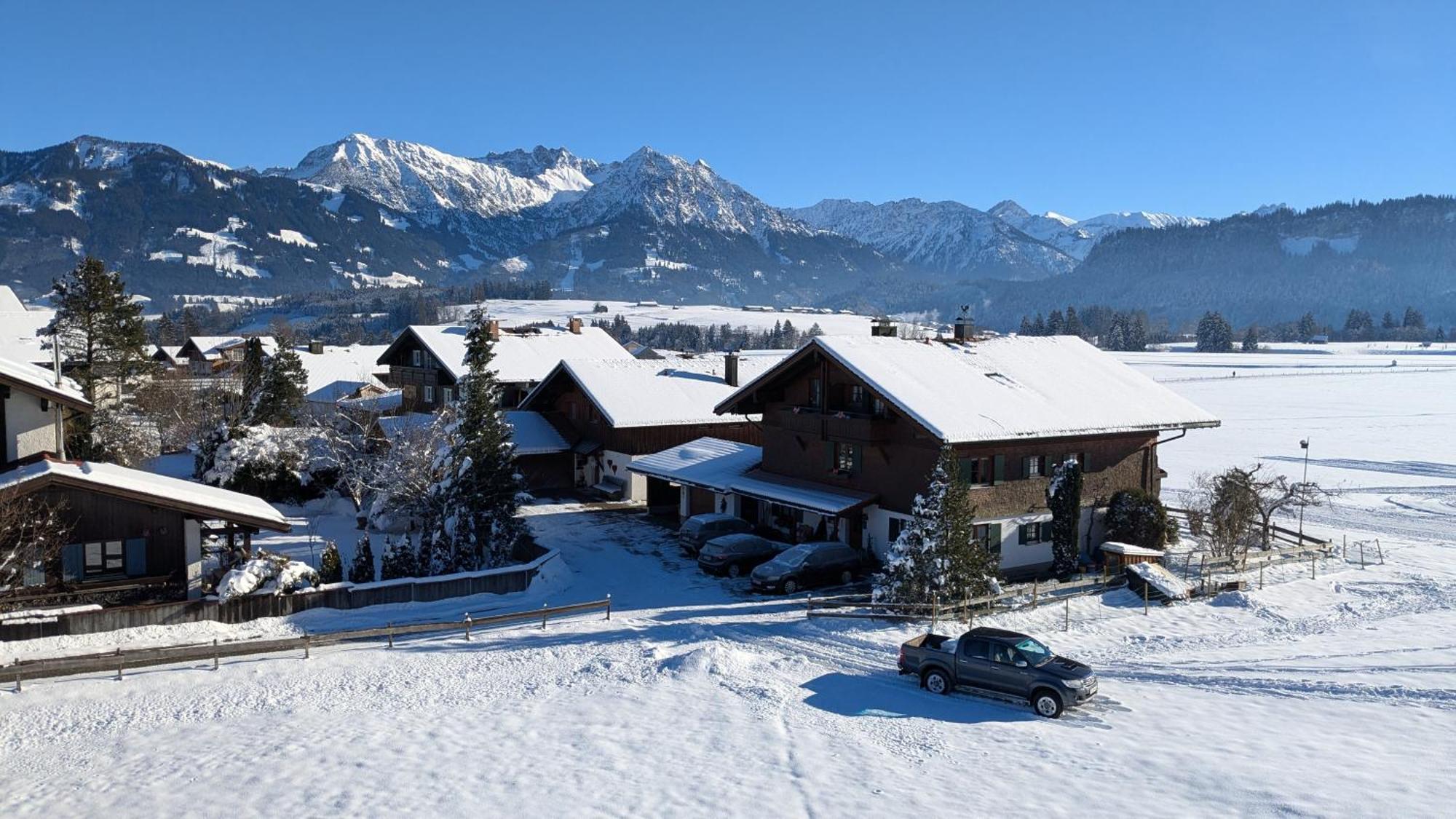 Ferienwohnung Alpenglueck In Bolsterlang Sommerbergbahn Kostenlos Exterior photo